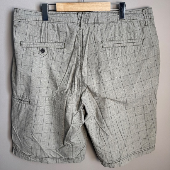 Gotcha Men's 40 Chino Walking Shorts Lightweight‎ Greenish-Gray Festival Beach - Picture 6 of 14